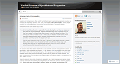 Desktop Screenshot of blog.winfieldpeterson.com